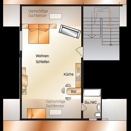 Arzgrube Dg-wohnung -551- ميتنوالد